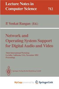 Network and Operating System Support for Digital Audio and Video