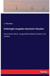 Schöninghs Ausgaben deutscher Klassiker