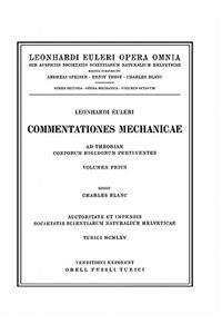 Mechanica corporum solidorum 1st part
