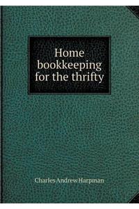 Home Bookkeeping for the Thrifty