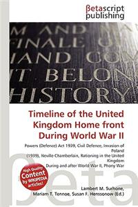 Timeline of the United Kingdom Home Front During World War II