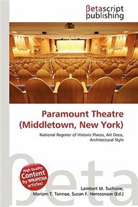 Paramount Theatre (Middletown, New York)