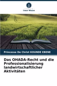 OHADA-Recht und die Professionalisierung landwirtschaftlicher Aktivitäten