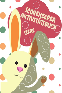 Punktmarkierer Aktivitätsbuch Tiere