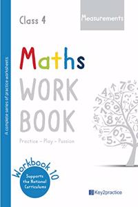Key2practice Class 4 Maths Workbook | Topic - Measurements | 23 Practice Worksheets with Answers | Designed by IITians