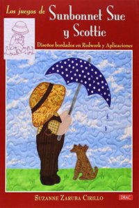Los juegos de Sunbonnet Sue y Scottie: Disenos bordados en Redwork y Aplicaciones