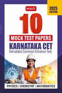 Mtg Karnataka Cet 2025 Mock Tests Book