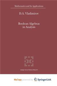 Boolean Algebras in Analysis