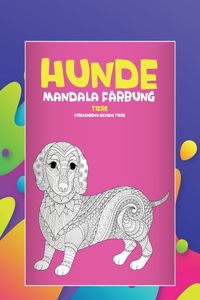 Mandala Färbung - Stressabbau Designs Tiere - Tiere - Hunde