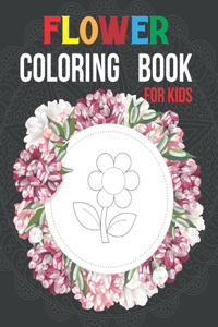 flower coloring book for kids