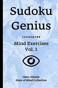 Sudoku Genius Mind Exercises Volume 1
