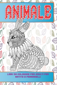 Libri da colorare per adulti per matite e pennarelli - Animale