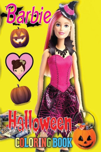 Barbie Halloween Coloring Book