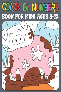 Color By Numbers book For Kids Ages 8-12