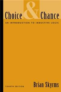 Choice and Chance: An Introduction to Inductive Logic
