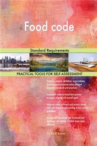 Food code Standard Requirements