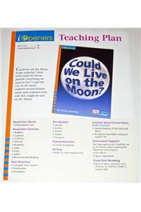 Iopeners Could We Live on the Moon Teaching Plan Grade 2 2005c