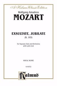 Exsultate Jubilate, K. 165 (Motet for Soprano)