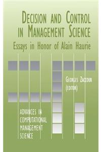 Decision & Control in Management Science
