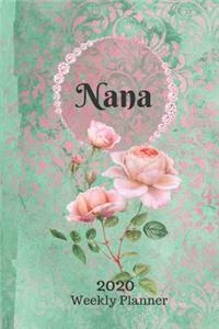 Plan On It 2020 Weekly Calendar Planner 15 Month Pocket Appointment Notebook - Nana