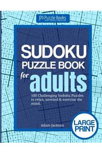 Sudoku Puzzle Book For Adults
