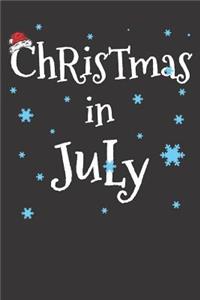 Christmas In July Notebook