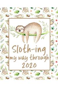 Sloth-ing my way through 2020
