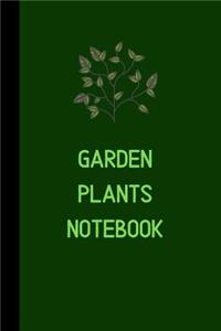 Garden Plants Notebook