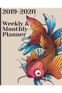 2019-2020 Weekly & Monthly Planner