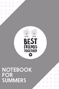 Notebook for Summers