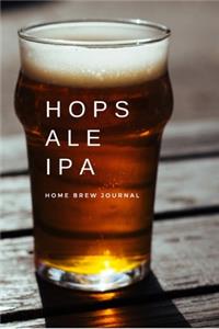 Hops Ale IPA Home Brew Journal