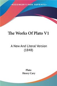 Works Of Plato V1