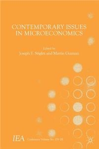 Contemporary Issues in Microeconomics