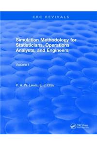 Simulation Methodology for Statisticians, Operations Analysts, and Engineers (1988)