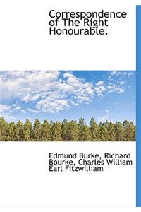 Correspondence of the Right Honourable.