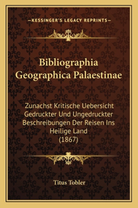 Bibliographia Geographica Palaestinae