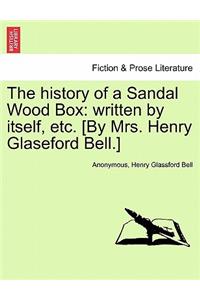 History of a Sandal Wood Box