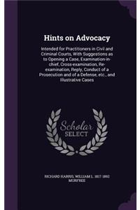 Hints on Advocacy