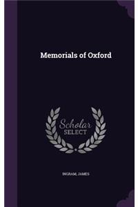 Memorials of Oxford