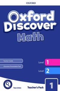 OXFORD DISCOVER MATH TEACHER GUIDE CLASSROOM PRESENTATION TOOL PACK 1/2