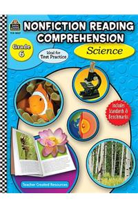Nonfiction Reading Comprehension: Science, Grd 6