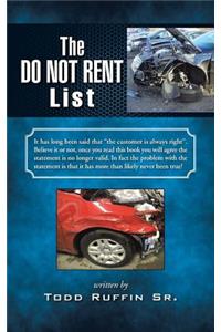 Do Not Rent List