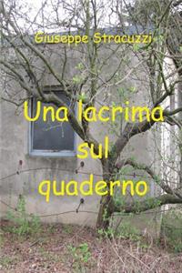 Una lacrima sul quaderno