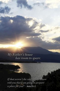 My Father's House Funeral Bulletin (Pkg of 50)