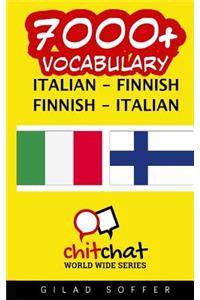 7000+ Italian - Finnish Finnish - Italian Vocabulary