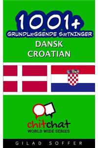 1001+ grundlæggende sætninger dansk - Croatian