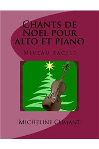 Chants de Noel pour alto et piano
