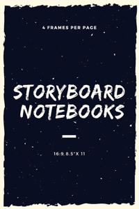 Storyboard 8.5x 11 120 page,4 frames per page