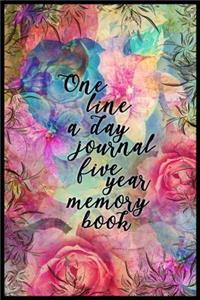 One Line A Day Journal Five Year Memory Book