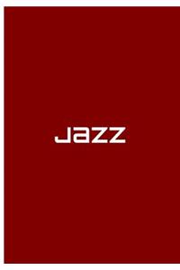 Jazz - Red Notebook / Extended Lines / Soft Matte Cover